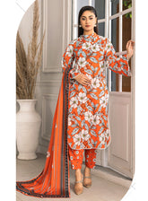 Zohra by Motifz Printed Lawn Suits Unstitched 3 Piece - MT25ZCL 03